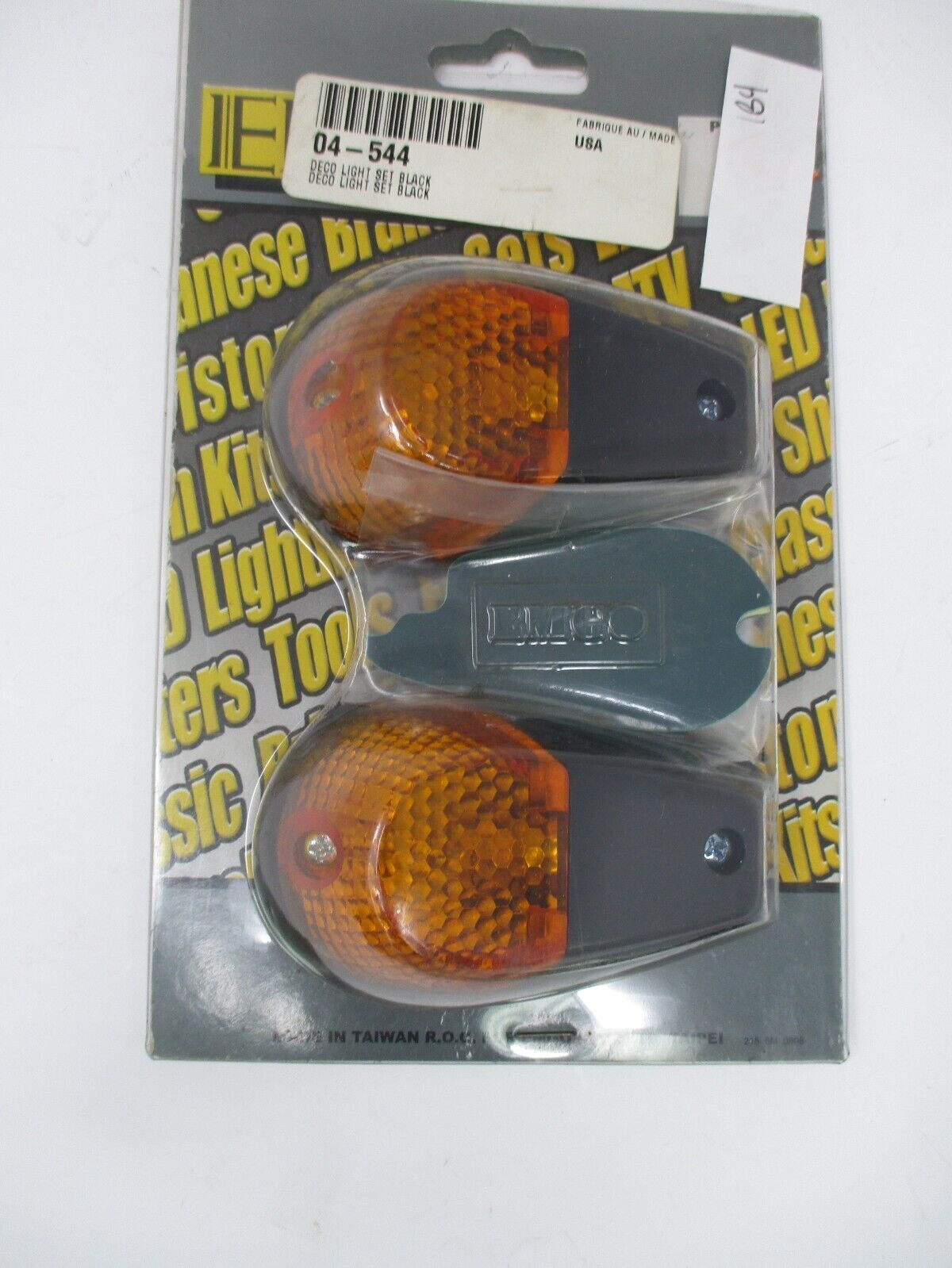 Emigo Deco Flush Mount Amber Lens 04-544