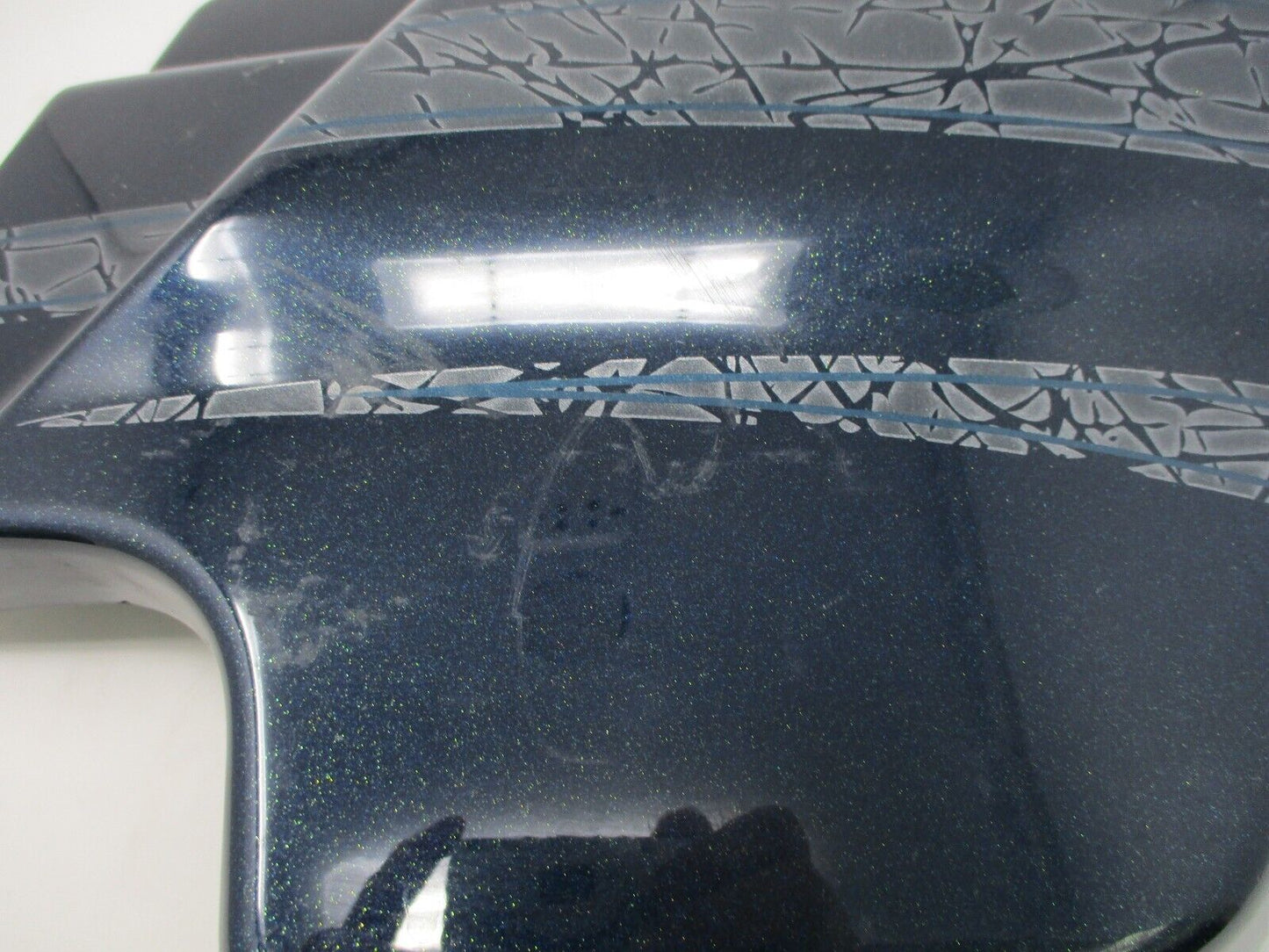 Harley Davidson OEM Side Cover Blue with Detail 66048-09A