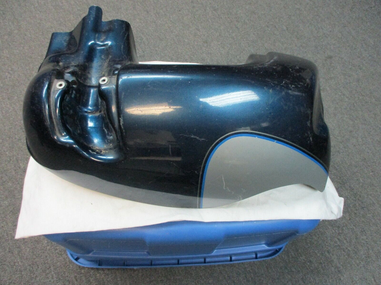 Harley Davidson OEM FLHTC Lower Right Fairing Blue 58837-00  2000-2003