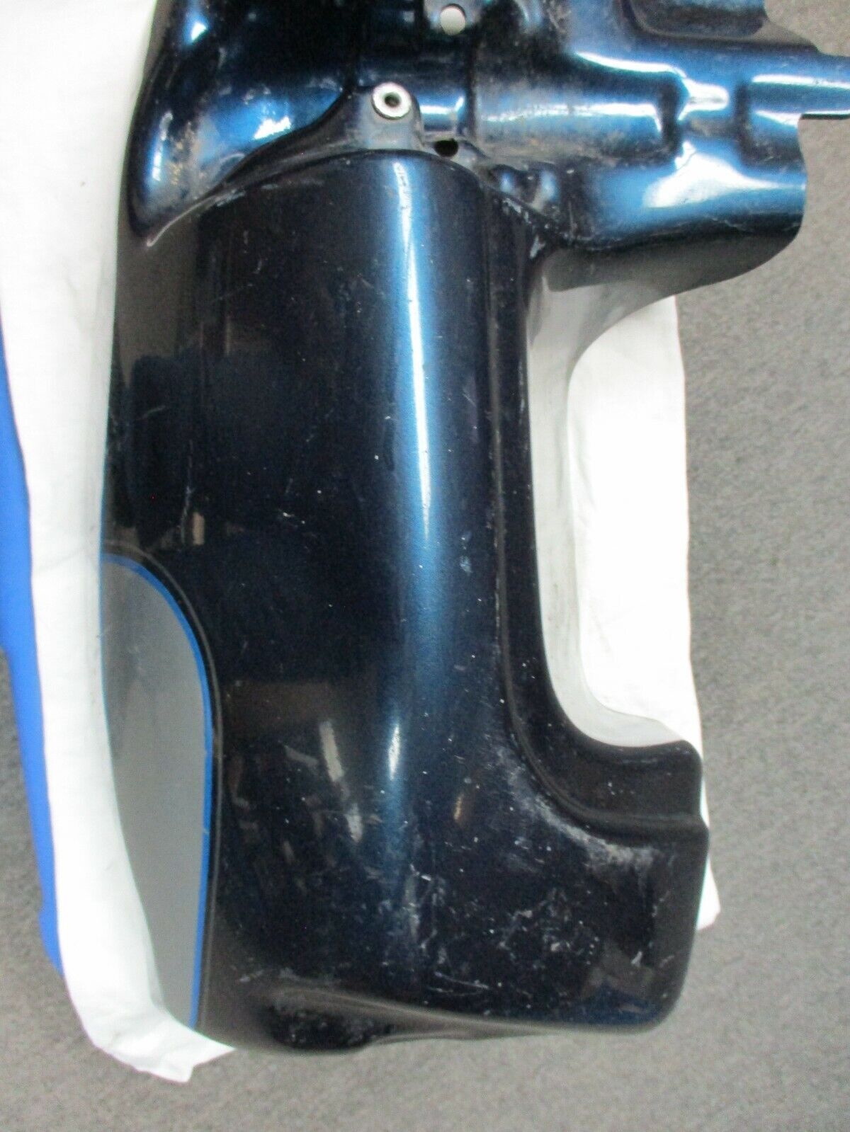 Harley Davidson OEM FLHTC Lower Right Fairing Blue 58837-00  2000-2003