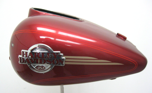 Harley-Davidson OEM 2005 FLHTCUI Sierra Red Fuel Tank 61356-05BJF