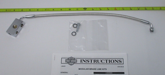 Harley-Davidson Lower Brake Line Front Diamondback 420mm 16" 41800632