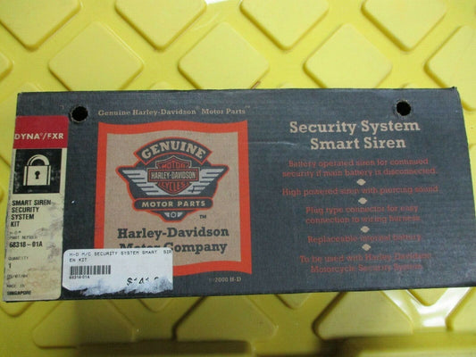 Harley Davidson OEM DYNA/FXR Security System Smart Siren Kit 1996-03 68318-01A