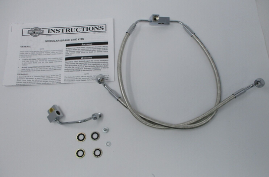 Harley-Davidson Diamondback Lower Modular Brake Line Kit  41800048