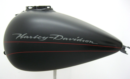 Harley-Davidson OEM 2011 FLTRX Black Denim with Red Stripe Fuel Tank 62330-10DBN