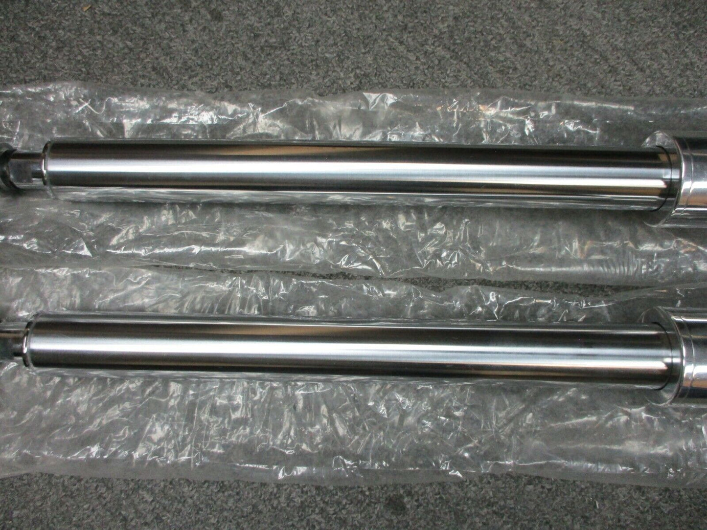 Indian Motorcycle Scout OEM Polished Fork Tubes & Sliders Single Disc 31-197