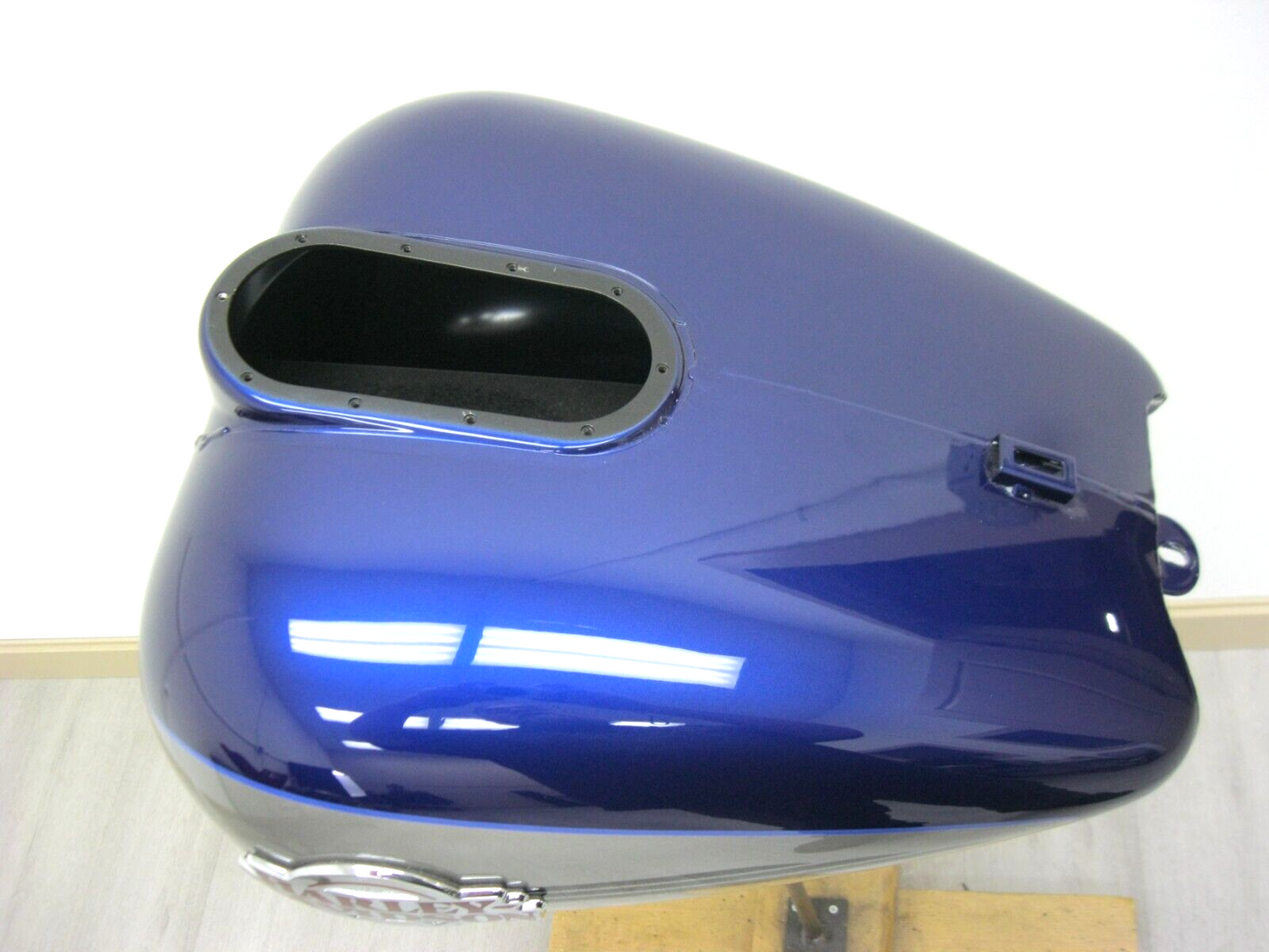 Harley-Davidson OEM 2007 FLHTCU Deep Cobalt & Pewter Pearl Fuel Tank 61356-07CHE