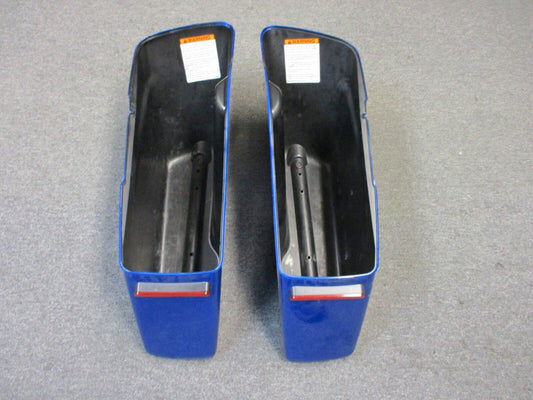 Harley Davidson OEM 14 Later Saddlebags Left & Right No Lids Damage 90200414