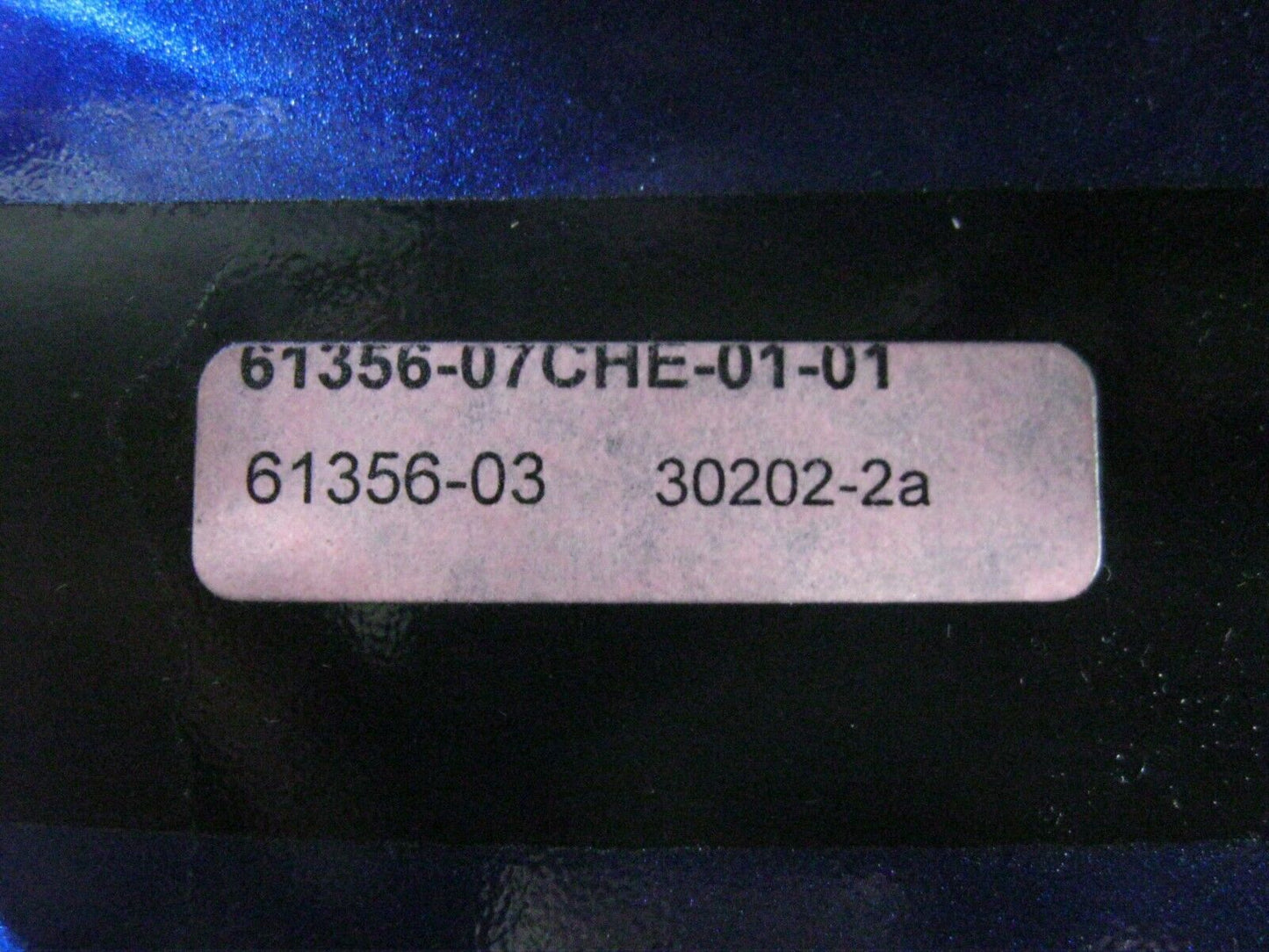 Harley-Davidson OEM 2007 FLHTCU Deep Cobalt & Pewter Pearl Fuel Tank 61356-07CHE