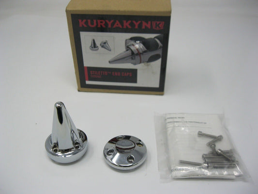 Kuryakyn Chrome Stiletto End Cap (Only One Cap) 6249