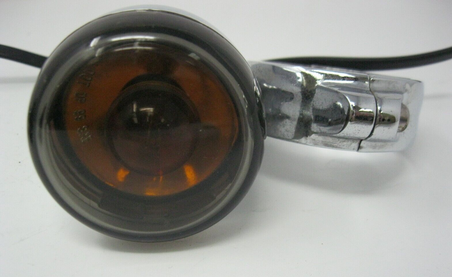 Harley-Davidson Turn Signals Lights with Smoked Lens with  Clamps  68975-00