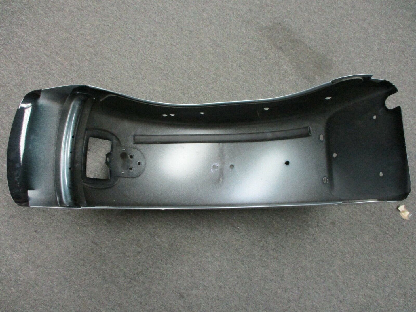 Harley Davidson OEM Fat Boy Rear Fender Midnight Blue/Silver 59596-12DKG