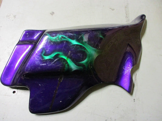 EXTENDED RIGHT SIDE COVER FOR 1997 - 2008 HARLEY-DAVIDSON TOURING MODELS