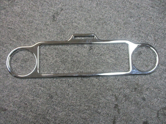 FLHX Chrome Radio Dash Trim 06-13