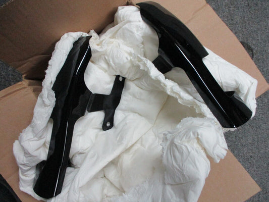 Harley Davidson OEM Slotted Saddlebag Filler Strip Kit Vivid Black 91741-09DH