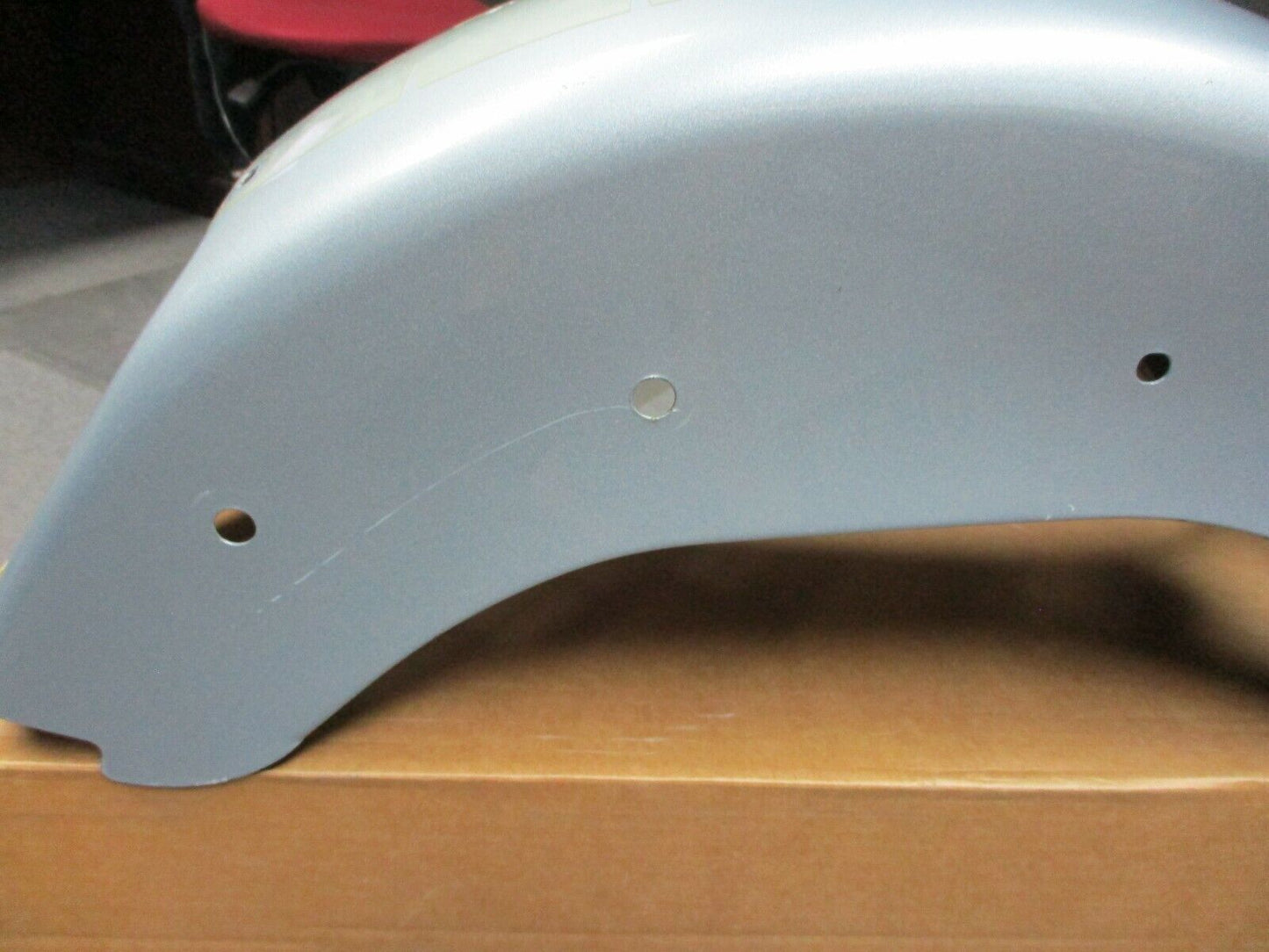 Harley Davidson OEM Fat Boy Rear Fender Brilliant Silver 60623-11BHT