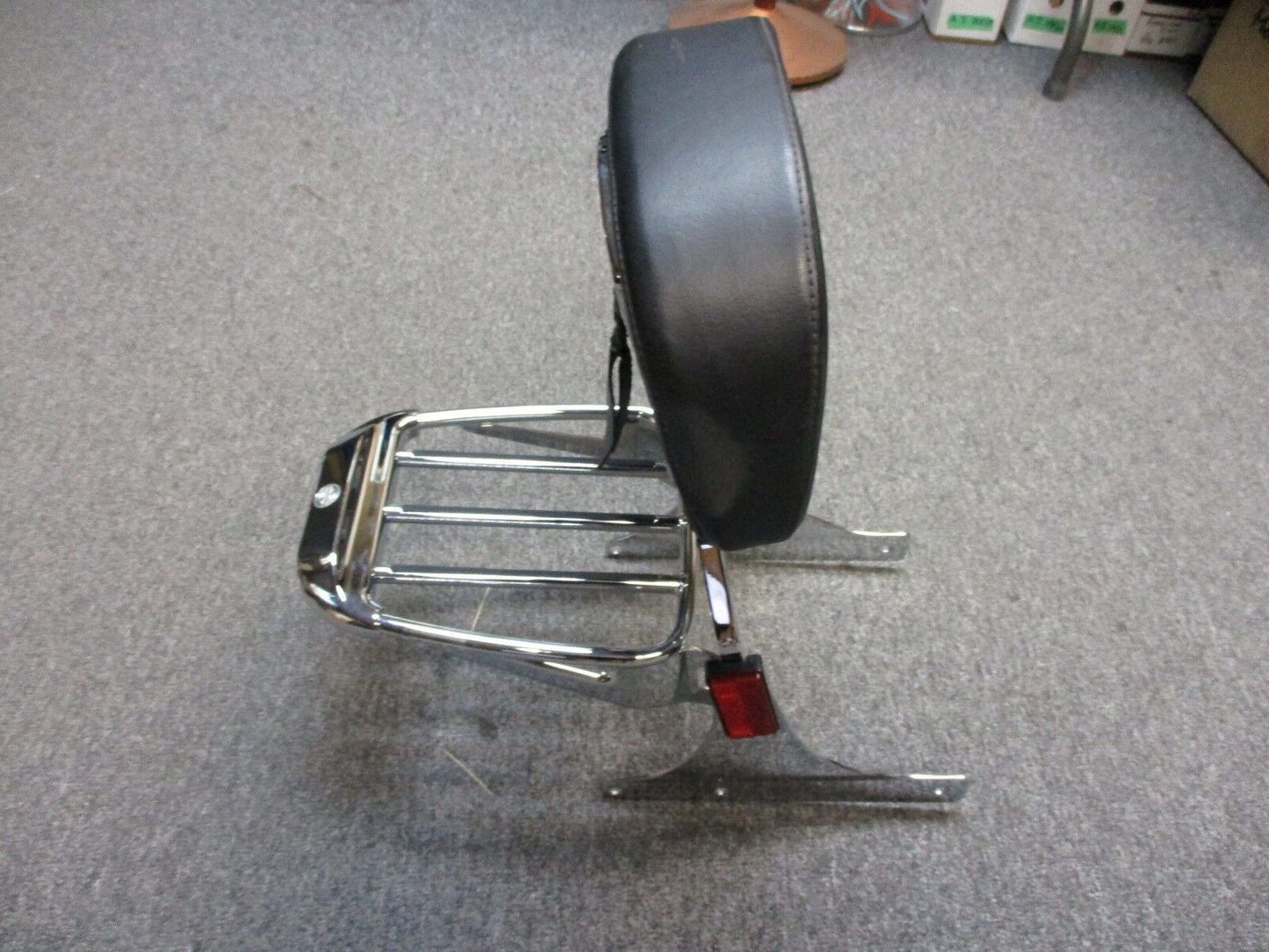 Harley Davidson OEM Sissy Bar with Air Foil Luggage Rack and Back