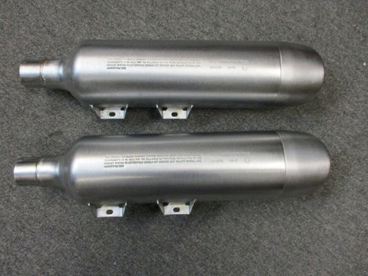 Harley Davidson OEM FXFB, FXFBS Fat Bob Mufflers 64900720