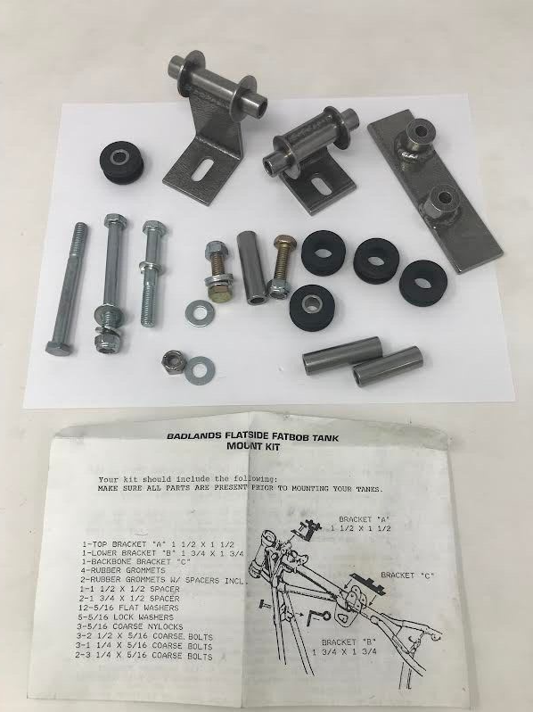 Badlands Motorcycle Products Late Model Fat Bob Mounting Kit DS-391300