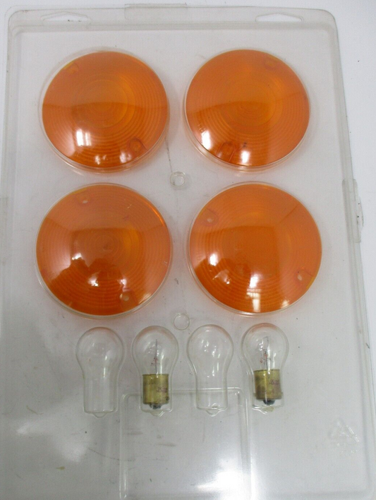 Harley-Davidson  Amber Turn Signal Lens with Bulbs 68440-86