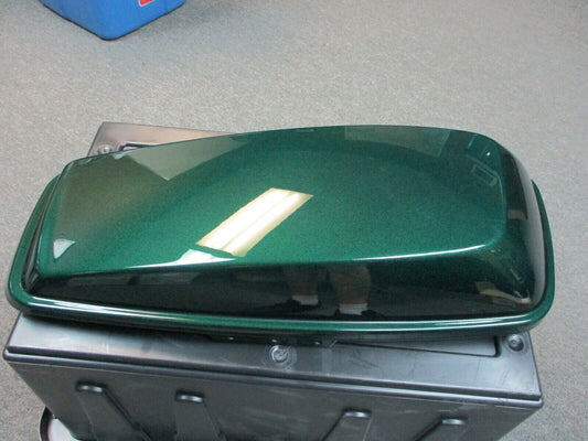 Harley Davidson OEM Left Saddlebag Lid Deep Jade Pearl 90201055DWF 14 Later