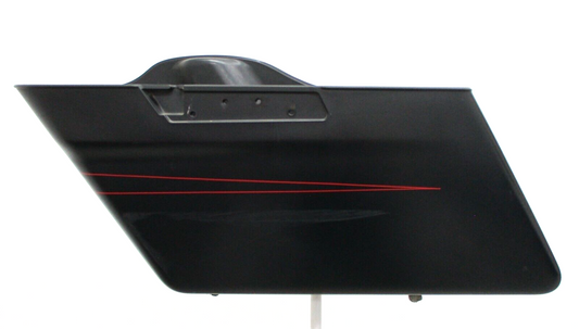 Harley Davidson OEM Left Saddlebag Black Denim w/Red Stripe 90200414