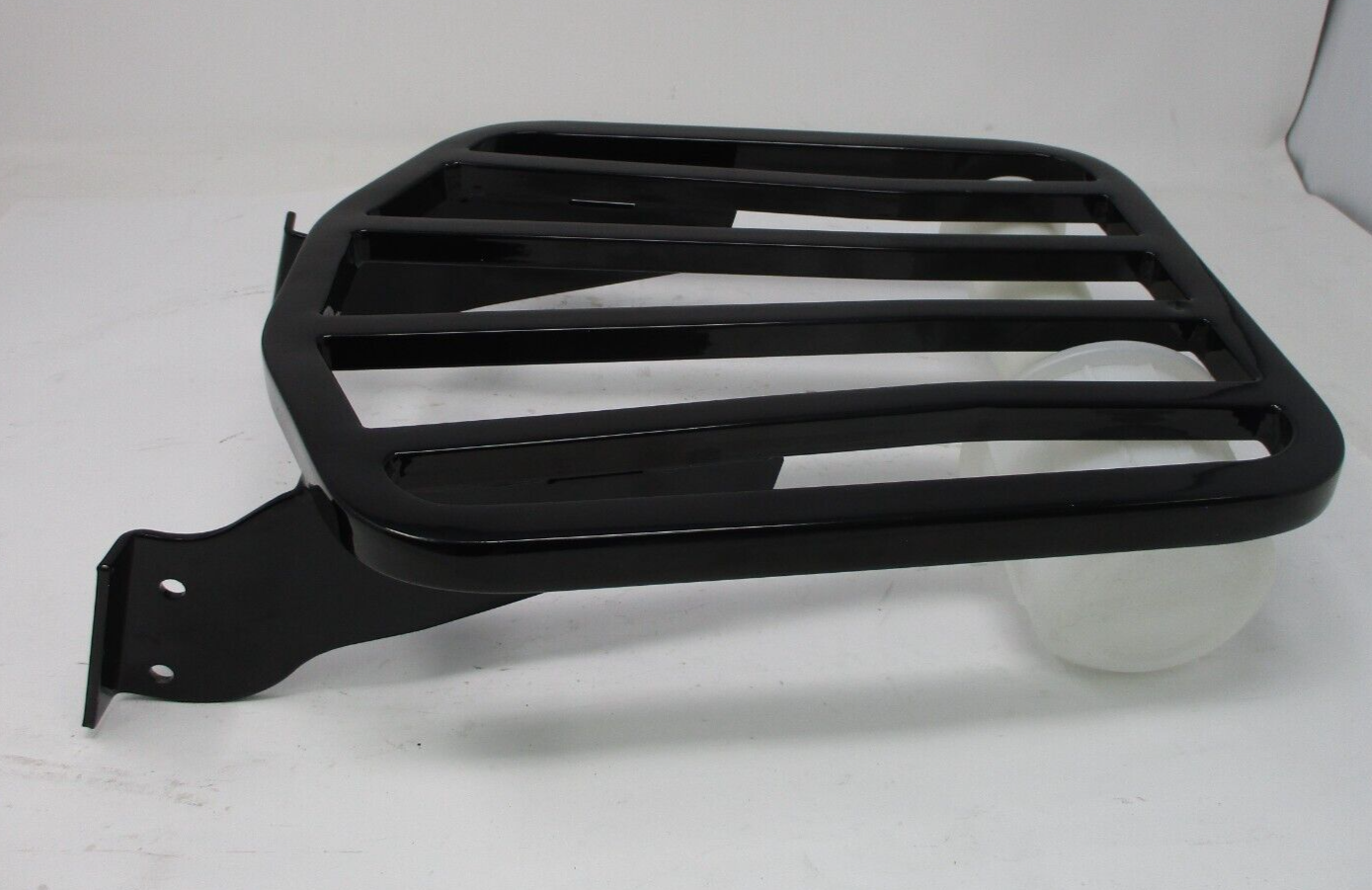 Sissy Bar Luggage Rack Formed Gloss Black