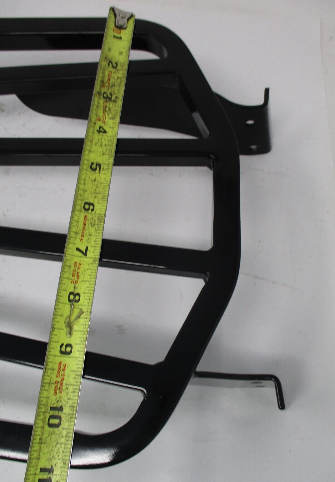 Sissy Bar Luggage Rack Formed Gloss Black