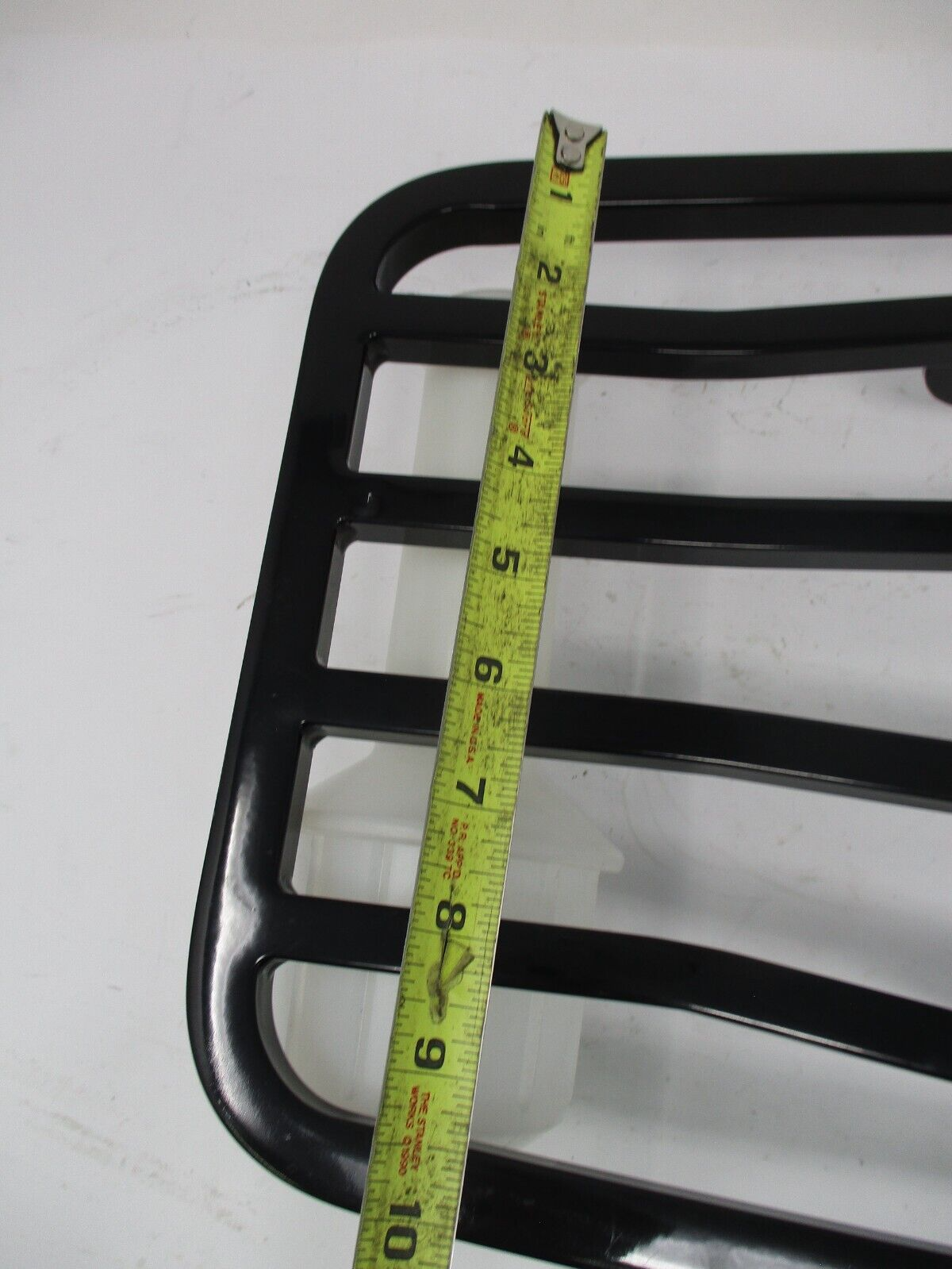 Sissy Bar Luggage Rack Formed Gloss Black