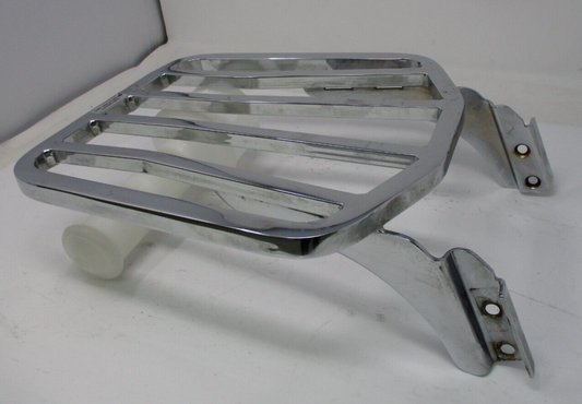 Sissy Bar Luggage Rack Formed Chrome