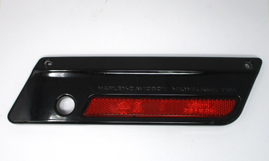 Harley Davidson OEM Touring Saddlebag RH Gloss Black Latch Plate 90601-93A