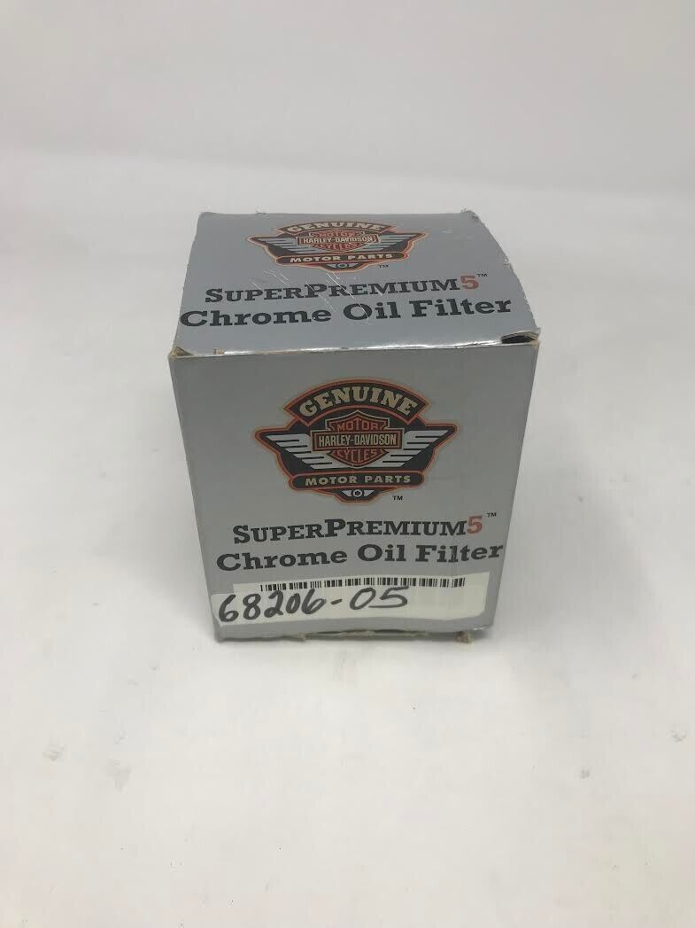 Harley Davidson OEM Super Premium 5 Chrome Oil Filter 68206-05