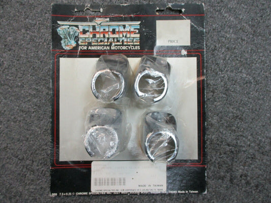 Chrome Specialties Chrome Tappet Block Covers 86-90 Sportster XL, XLS 020030