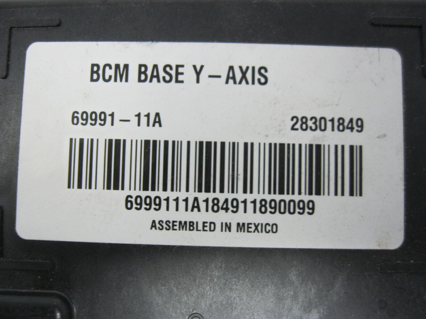 Harley Davidson OEM 12-13 SOFTAIL BCM BASE Y-AXIS   69991-11A