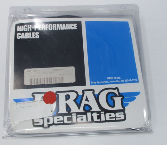 Drag Specialties  BLACK FL IDLE CABLE 0651-0144