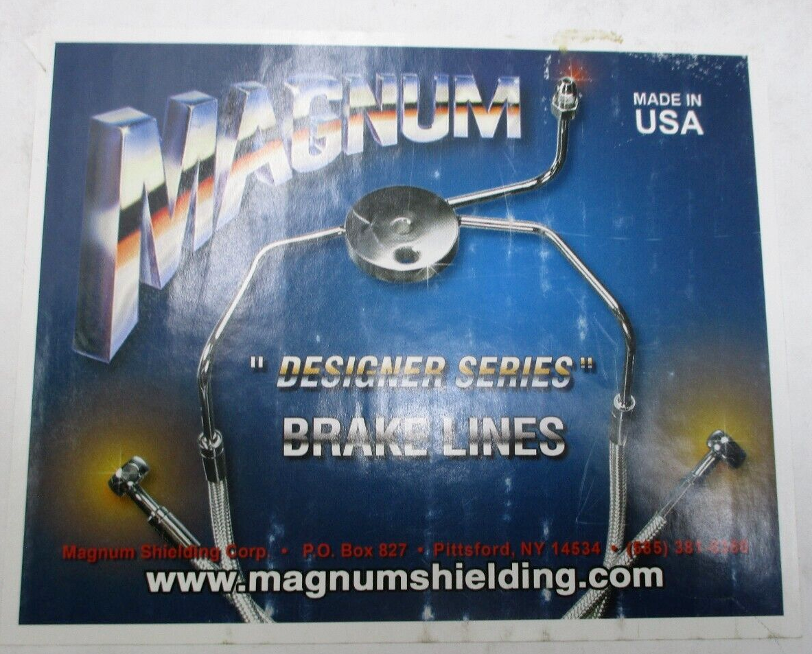 Magnum D Series Lower Brake Line Fits XL-FXD 1204-3703