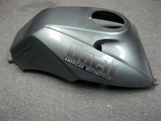 99-02 Buell Lightning X1 Fuel Tank Cover c/w Air Inlet Holes / Damaged  (X1-3)
