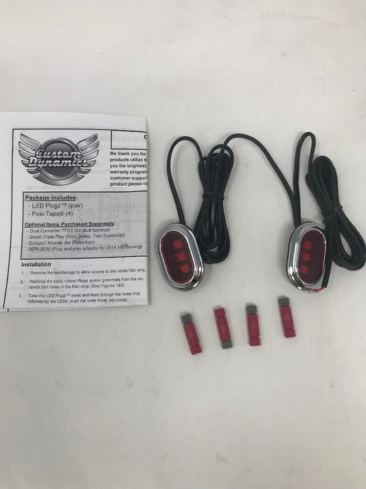 Custom Dynamics OEM Light Antenna Hole Red 2040-1626