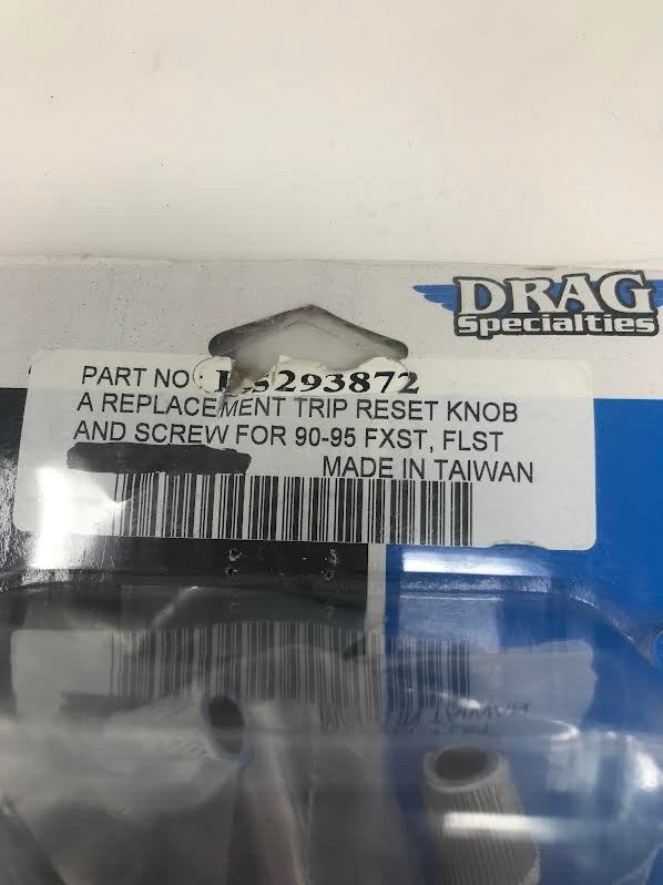 Drag Specialties OEM Replacement Trip Reset Knob and Screw 357445