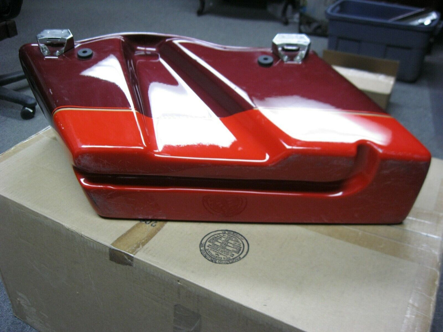Harley Davidson OEM Right Side Saddlebag Lower - Two Tone Red - Pre 14 90752-93
