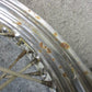 Aftermarket 16" by 3" 40 Spoke Chrome Rim Wheel Steel 3/4" Bearings