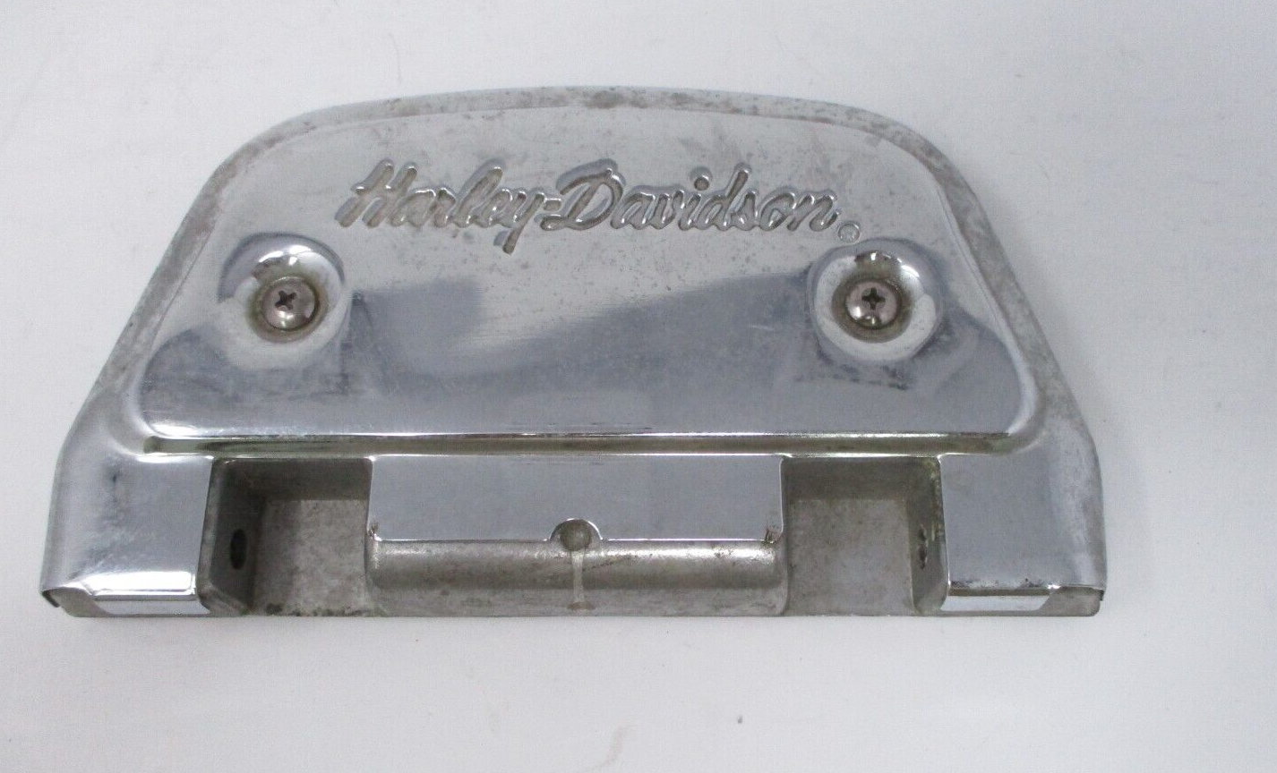 Harley-Davidson  Passenger Footboards with Pad and Script Cover  50613-91