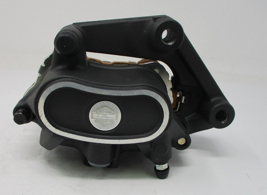 Harley-Davidson Black Left  Brake Calliper and Bracket 41300010 41300008