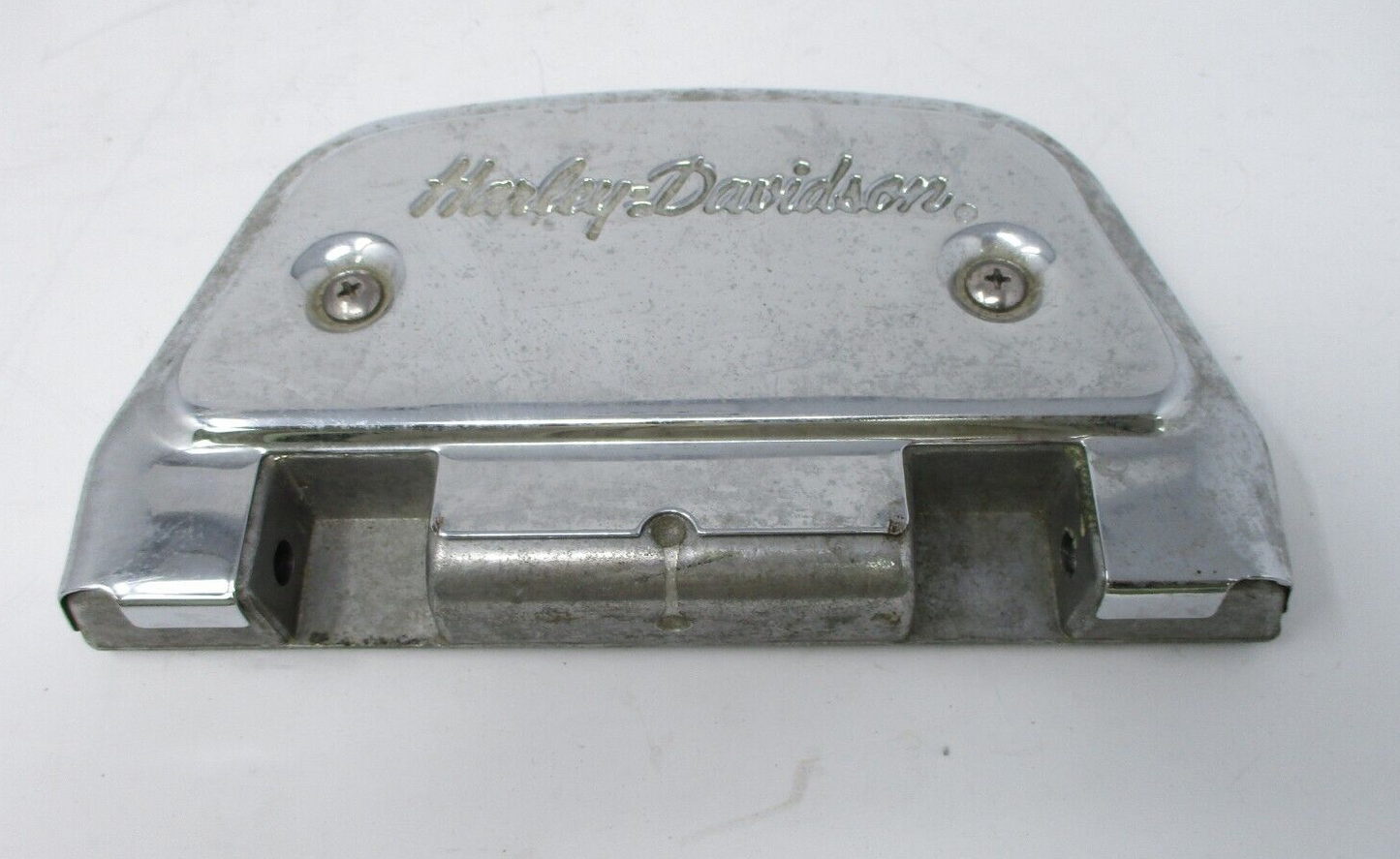 Harley-Davidson  Passenger Footboards with Pad and Script Cover  50613-91
