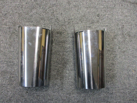 HARLEY-DAVIDSON CHROME FORK COVER COWBELLS PART FITS 14 TOURING