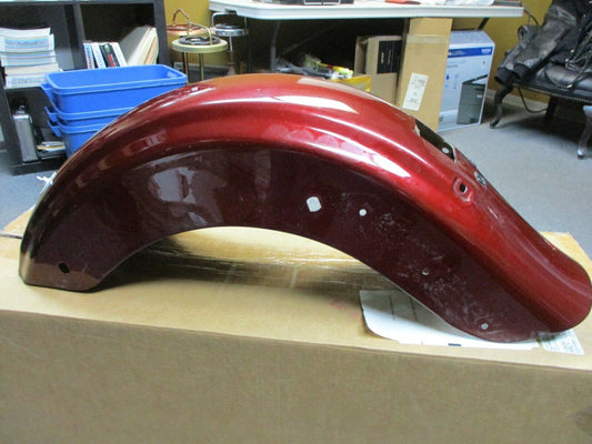Harley Davidson OEM FLHX Rear Fender Red Hot Sun Glo 59731-09CYS