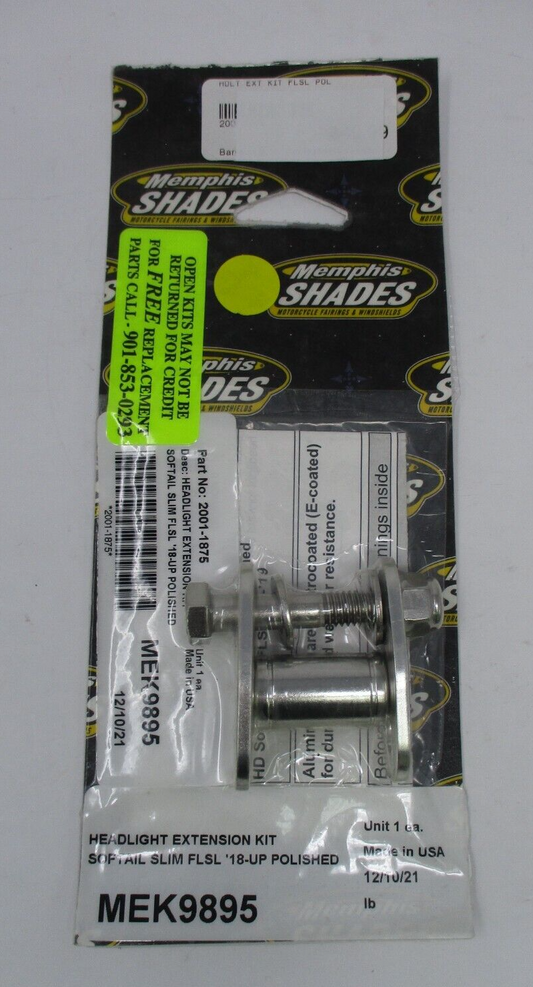 Memphis Shades Headlight Extension Kit MEK9895