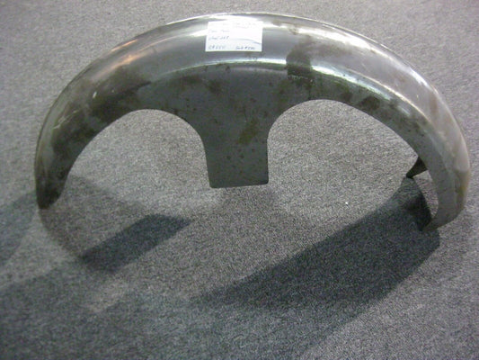 Camtech 26" Ribbed Front Fender Raw Steel 13 Gauge