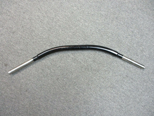 Handle Bar Black 33" Length Straight 6" Pull Back 1 1/4 Harley & Custom Builds