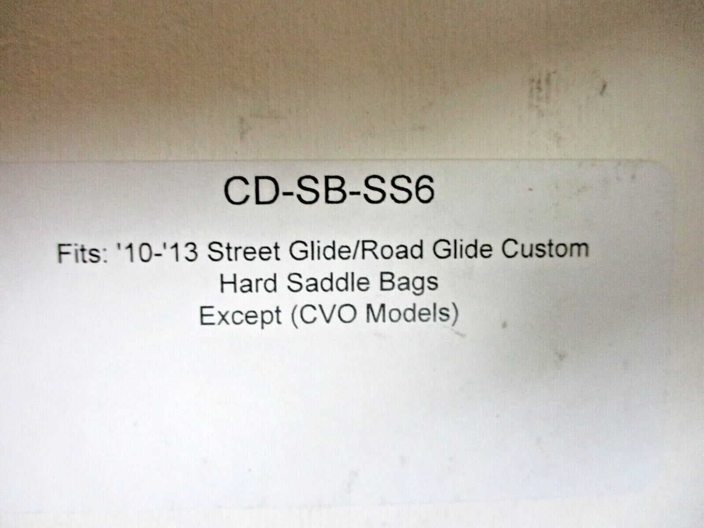 Custom Dynamics Saddlebag Lights 10-13 Street/Road Glide (Except CVO) CD-SB-SS6